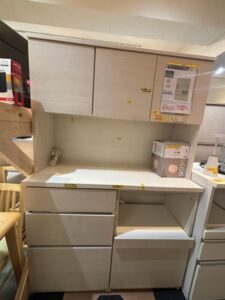 家具　食器棚　0712 【沖縄市ミライ在庫】