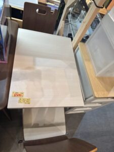 家具　食卓3点セット0512【沖縄市ミライ在庫】
